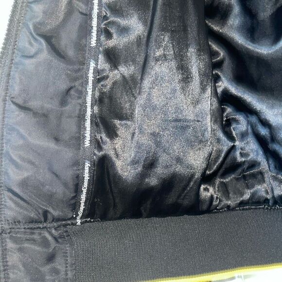 Flawed we are the superlative conspiracy Willie varsity bomber men’s jacket - Picture 6 of 16